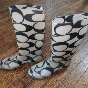 Coach rainboots